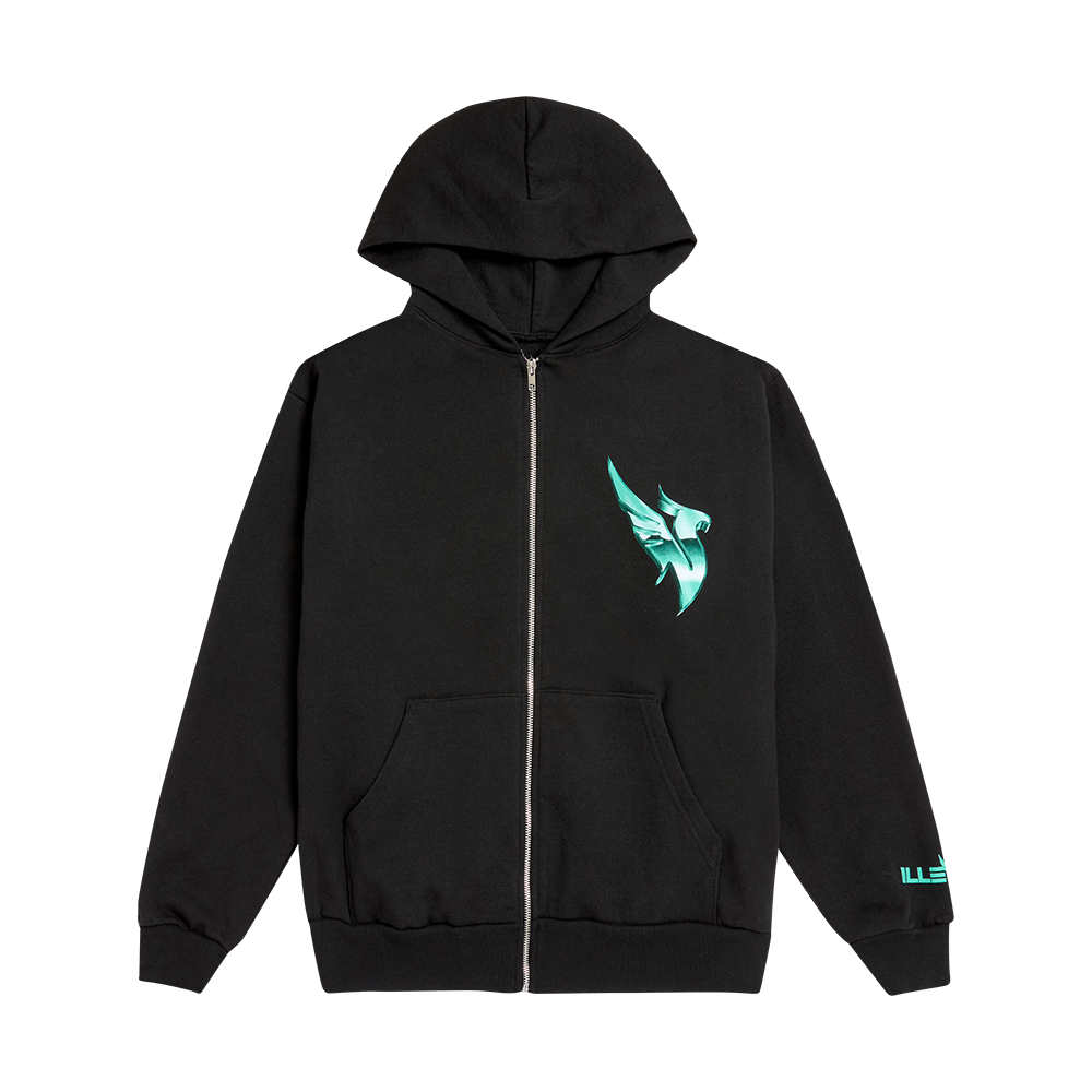 Classic Phoenix Zip Hoodie - Illenium Official Store Classic Phoenix Zip Hoodie - Illenium Official Store