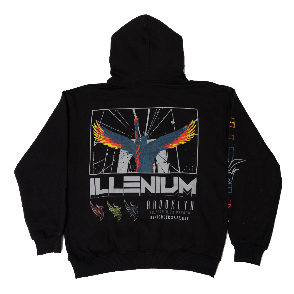 Brooklyn Mirage Hoodie Back