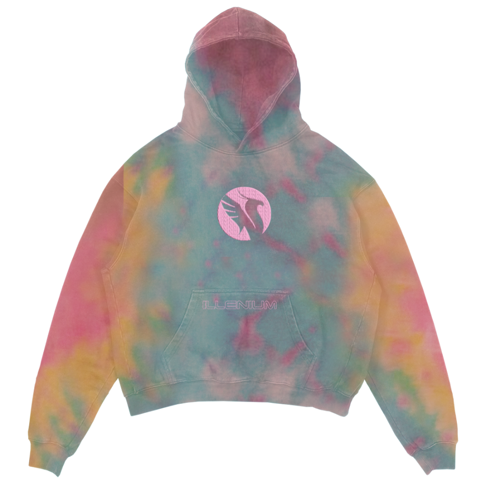 TIE DYE HOODIE FRONT