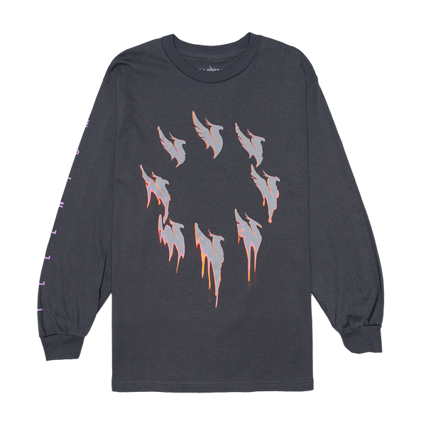 最新作売れ筋が満載 cvtvlist bomb longsleeve tee charcoal Tシャツ