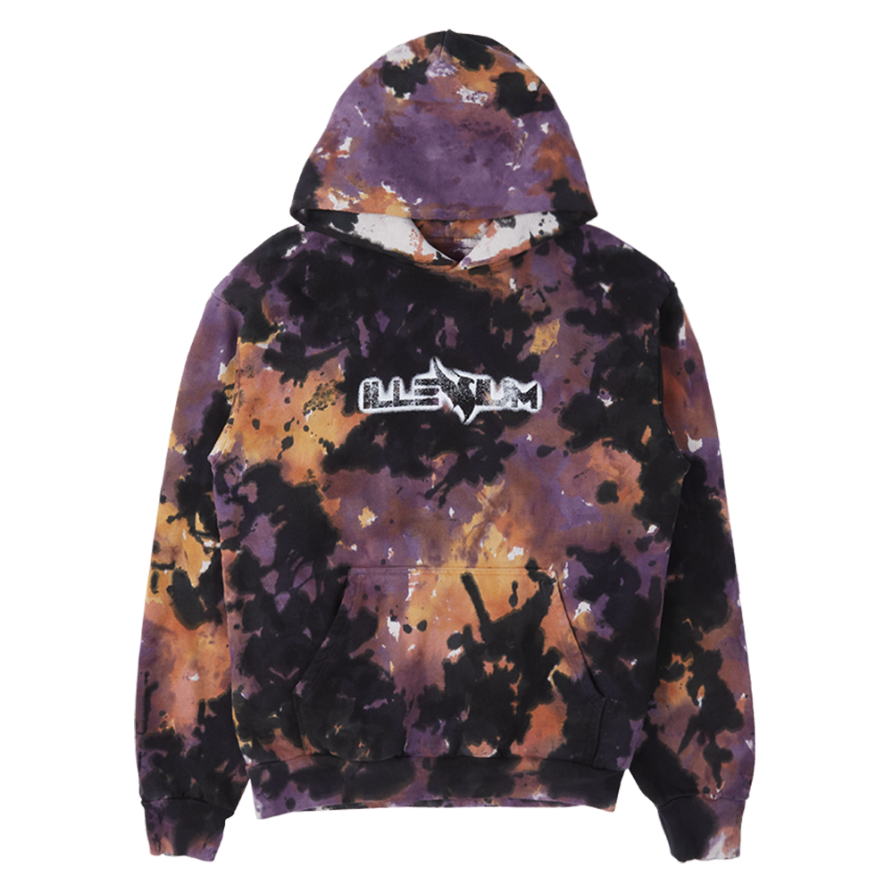 HOLIDAY '23 TIE DYE HOODIE Front