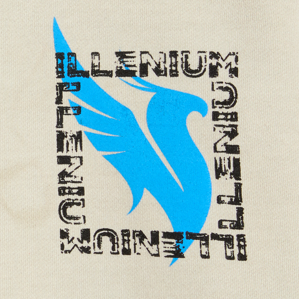 ILLENIUM Box Hoodie Front Detail