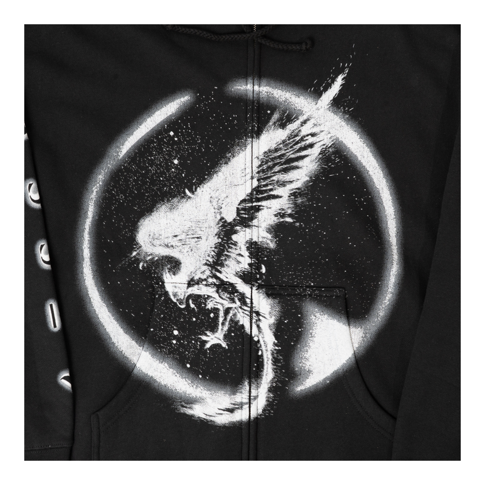 ODYSSEY VEGAS ZIP HOODIE FRONT DETAIL
