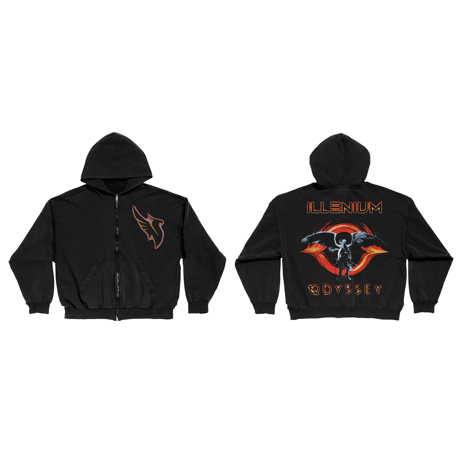 ODYSSEY ZIP HOODIE - Illenium Official Store ODYSSEY ZIP HOODIE - Illenium Official Store