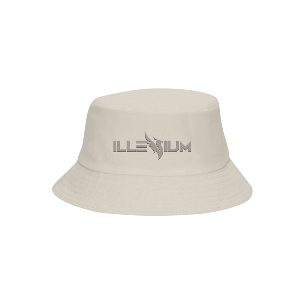 Logo Cream Bucket Hat