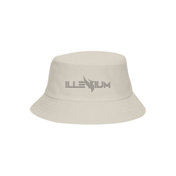 Logo Cream Bucket Hat