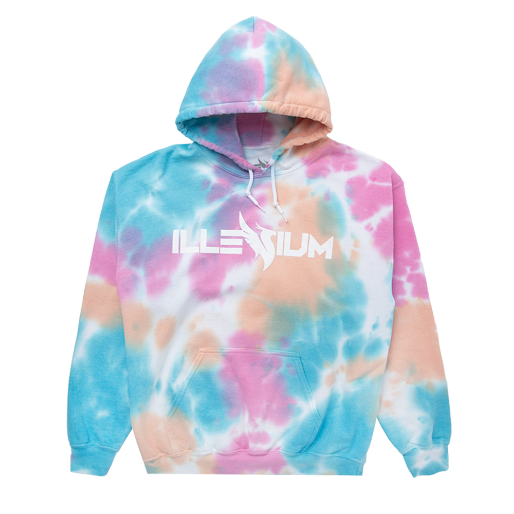 Logo Pastel Tie-Dye Hoodie – Illenium Official Store